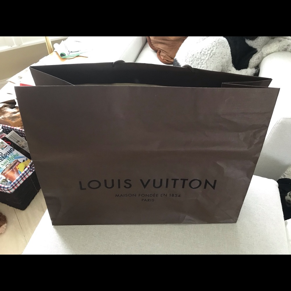 Louis Vuitton shopping bag